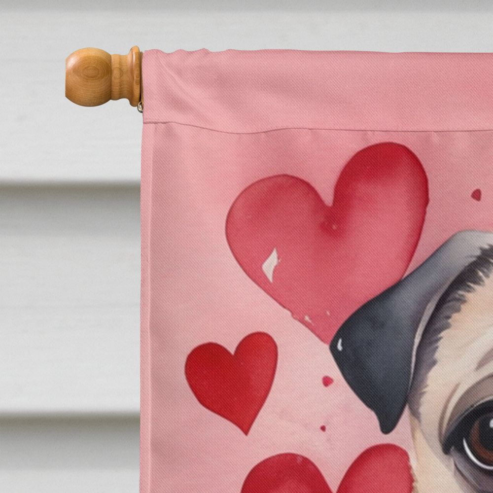 Large Valentine's Day House Flag – Double-Sided Outdoor Decor