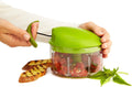 Green Manual Food Chopper with Cord Mechanism