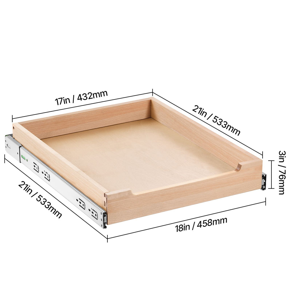 Soft-Close Pull-Out Base Cabinet Organizer