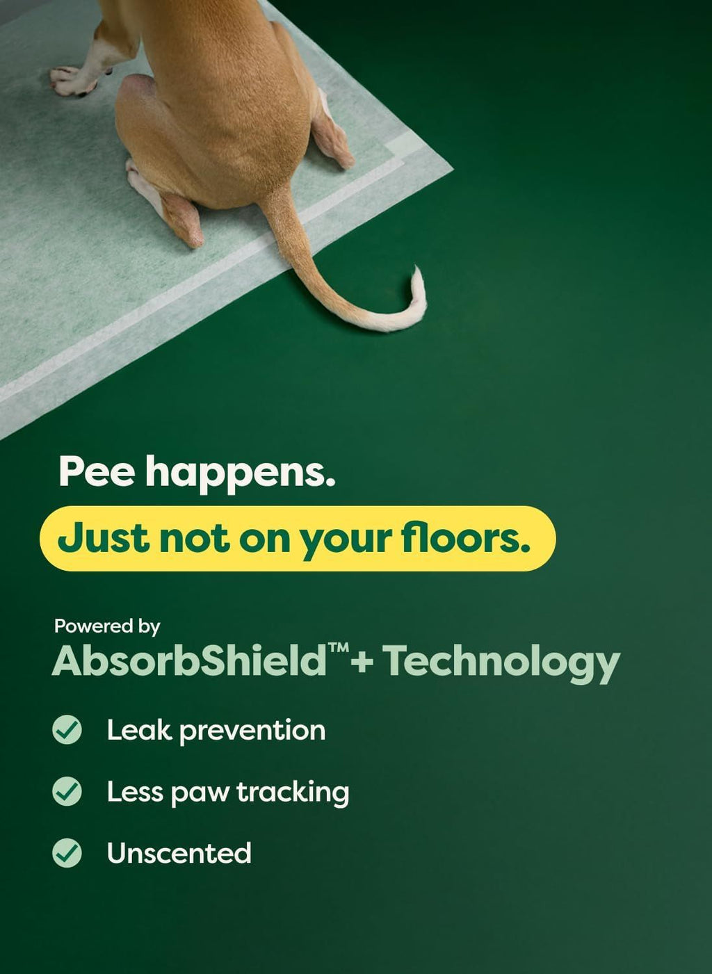 Ultra-Absorbent Unscented Floor Protector Pads with Leak Prevention