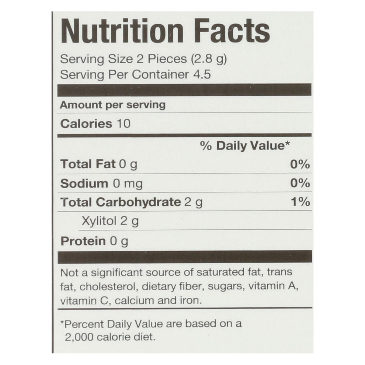 Pur Gum Coolmint - Aspartame Free, 100% Xylitol, 9 Pieces (Case of 12)