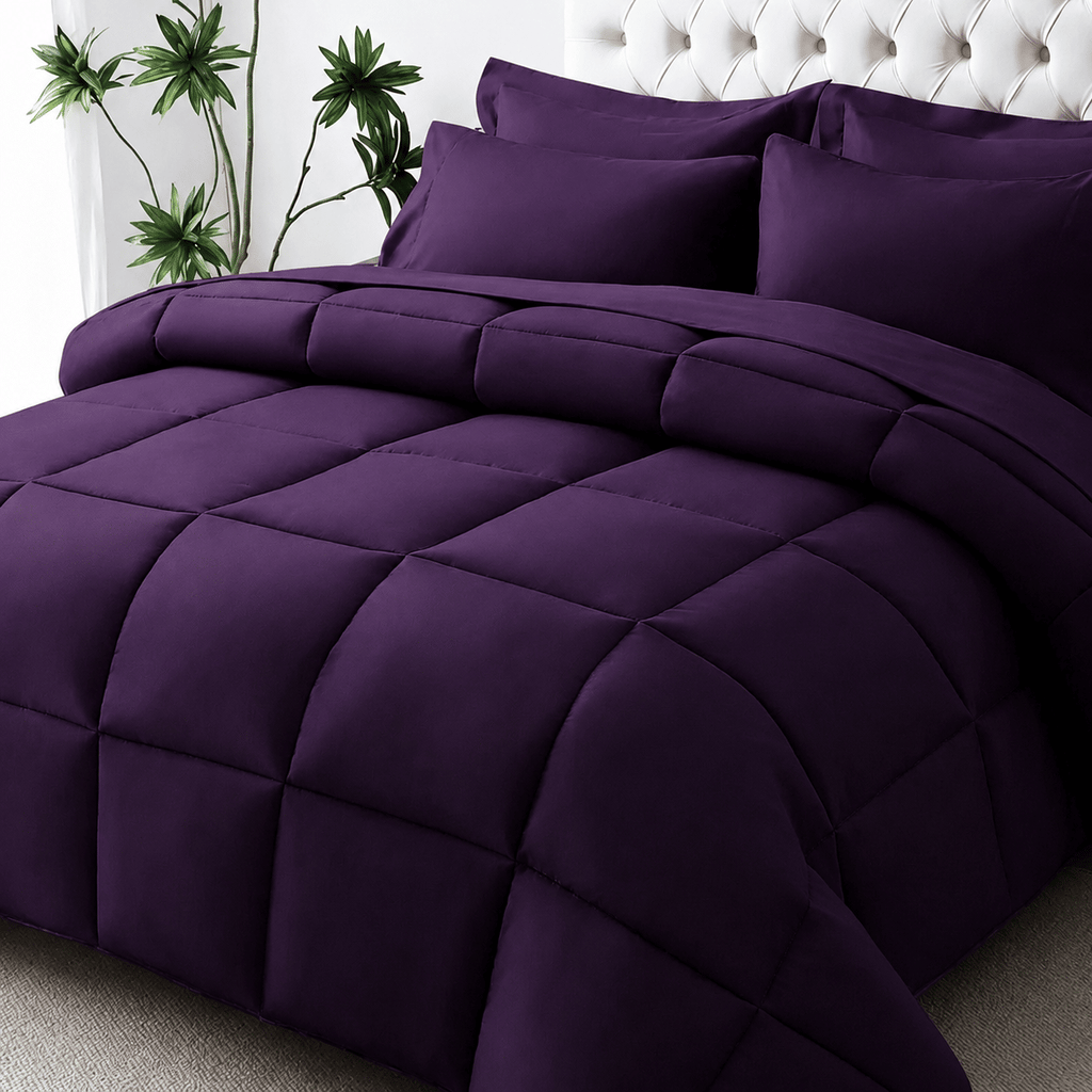 Purple Comforter Set for a Coordinated Bedroom