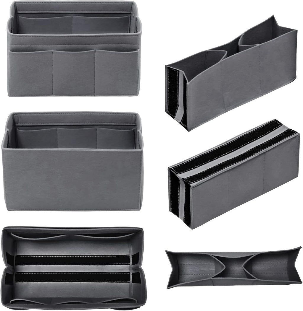 Purse Organizer Insert with 14 Pockets for Tote Bags