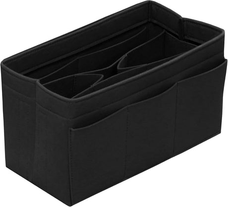 Felt Purse Organizer Insert with 14 Pockets for Tote Bags