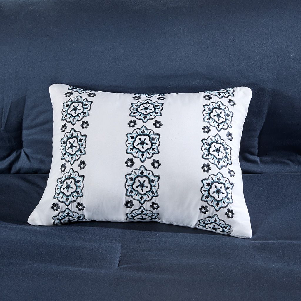 Queen Boho Medallion Comforter and Sheet Set