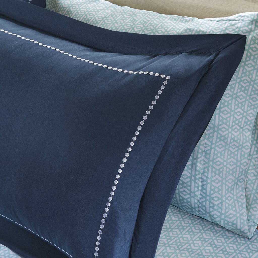 Queen Boho Medallion Comforter and Sheet Set