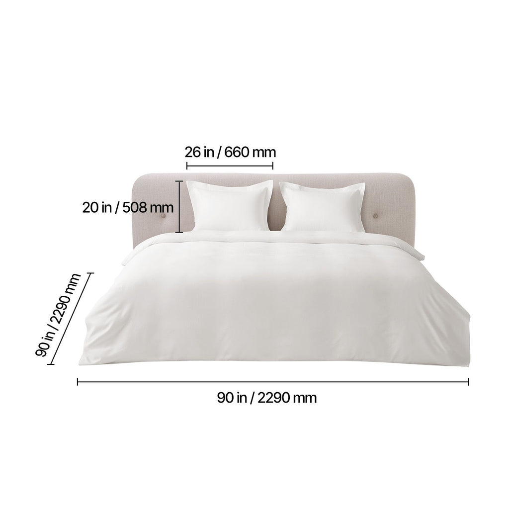 Queen Duvet Cover Set, 100% Cotton, 3 Pieces Bedding Set Queen Size with 1 Duvet Cover an