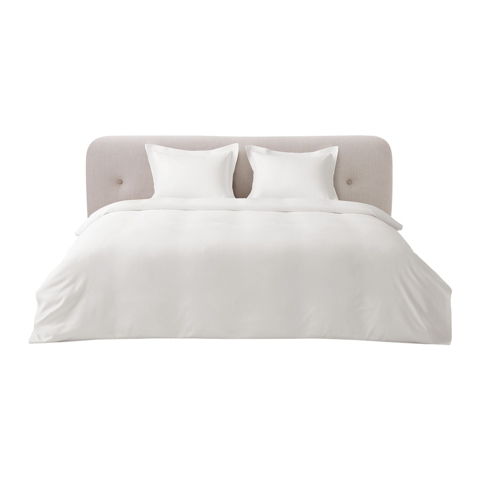 Queen Duvet Cover Set, 100% Cotton, 3 Pieces Bedding Set Queen Size with 1 Duvet Cover an