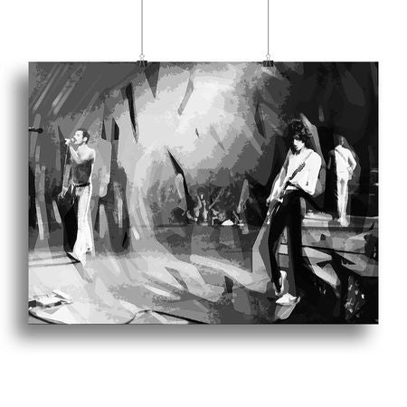 Queen Live Pop Art with Concert Energy