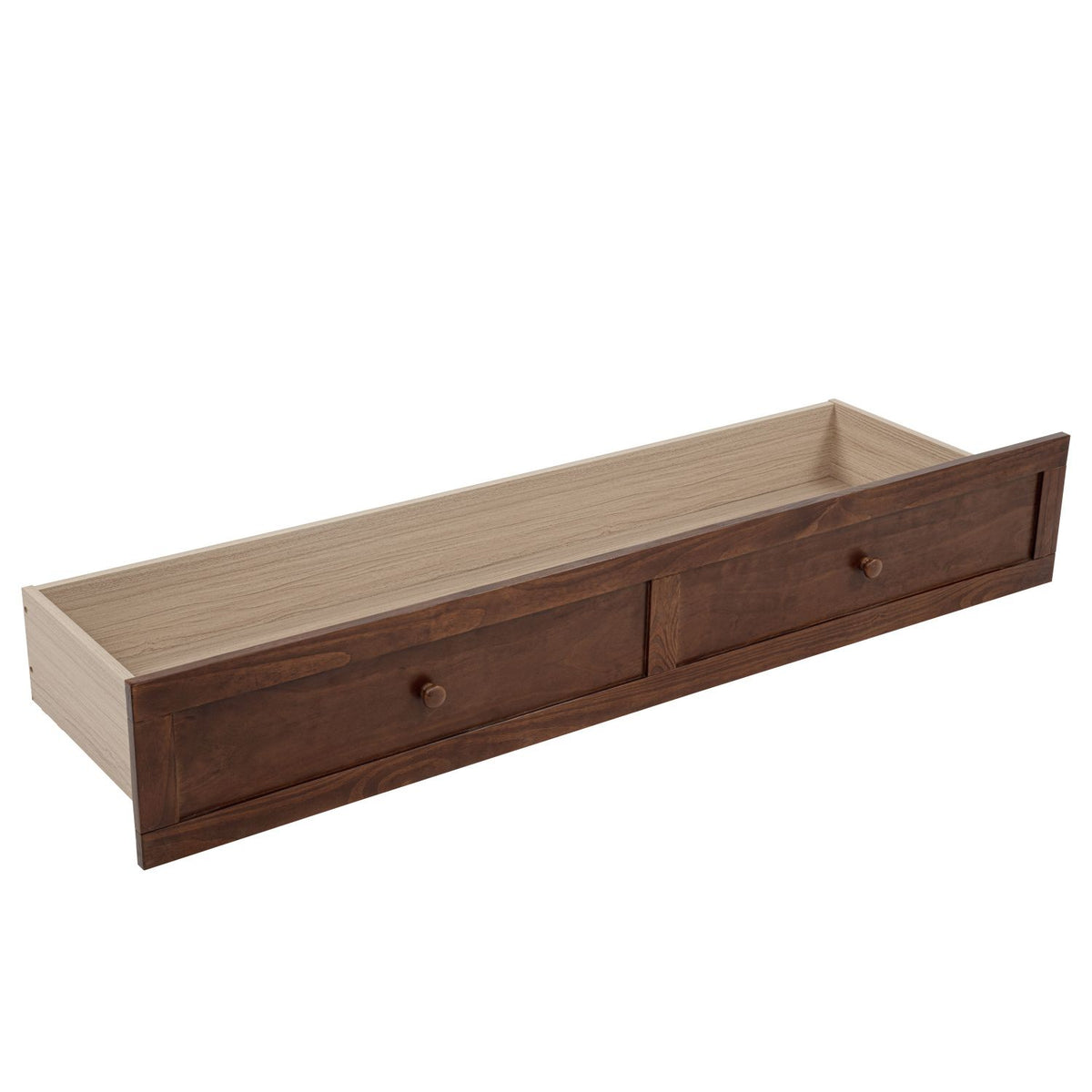 Murphy Cabinet Bed with Charging Station and Rattan Detail
