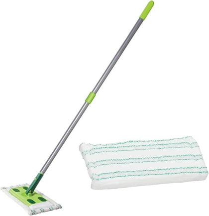 Quick Shine Sustainable Hard Surface Floor Mop Kit with Reusable Pad