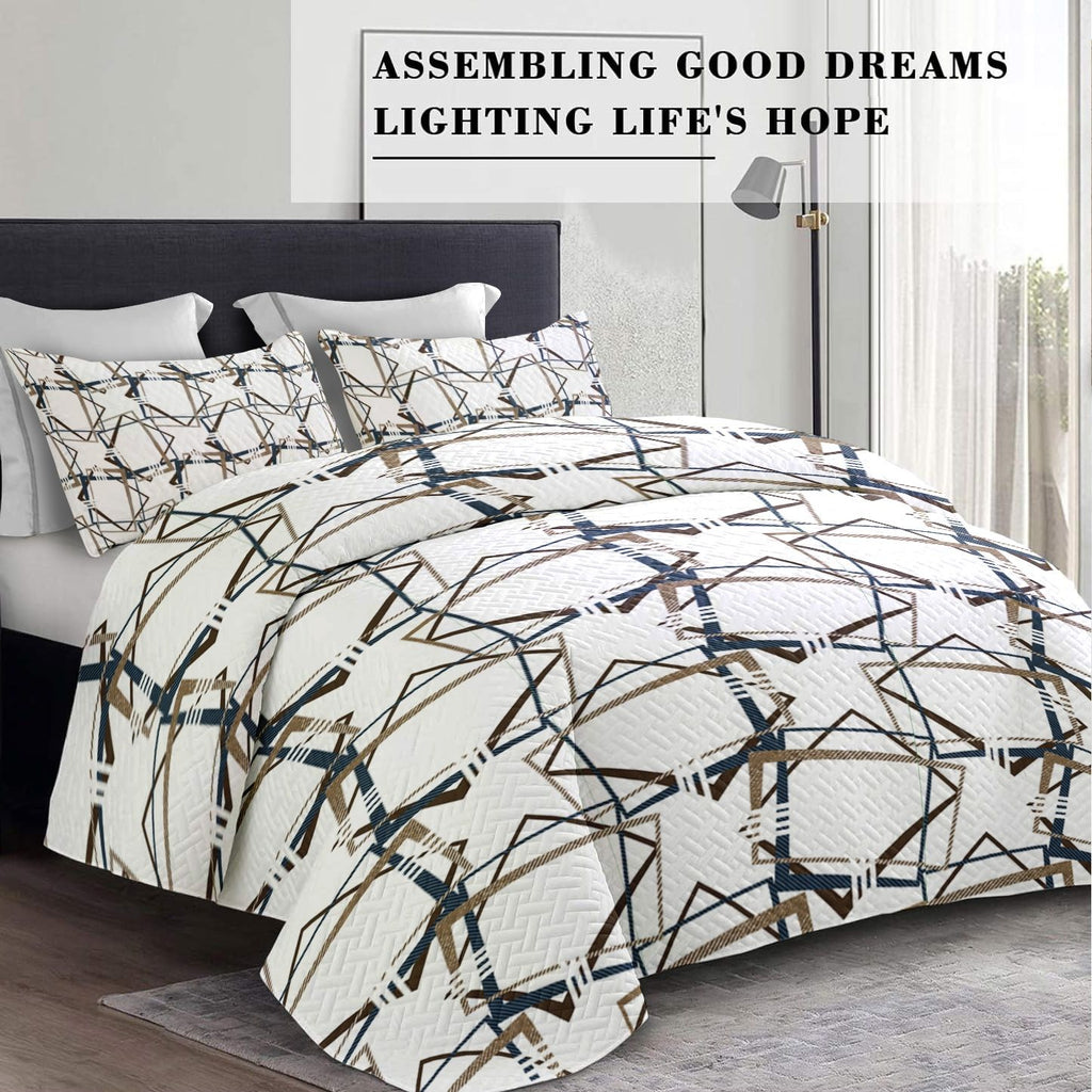 Thick Touch Luxury 9-Piece Bedding Set with Curtains