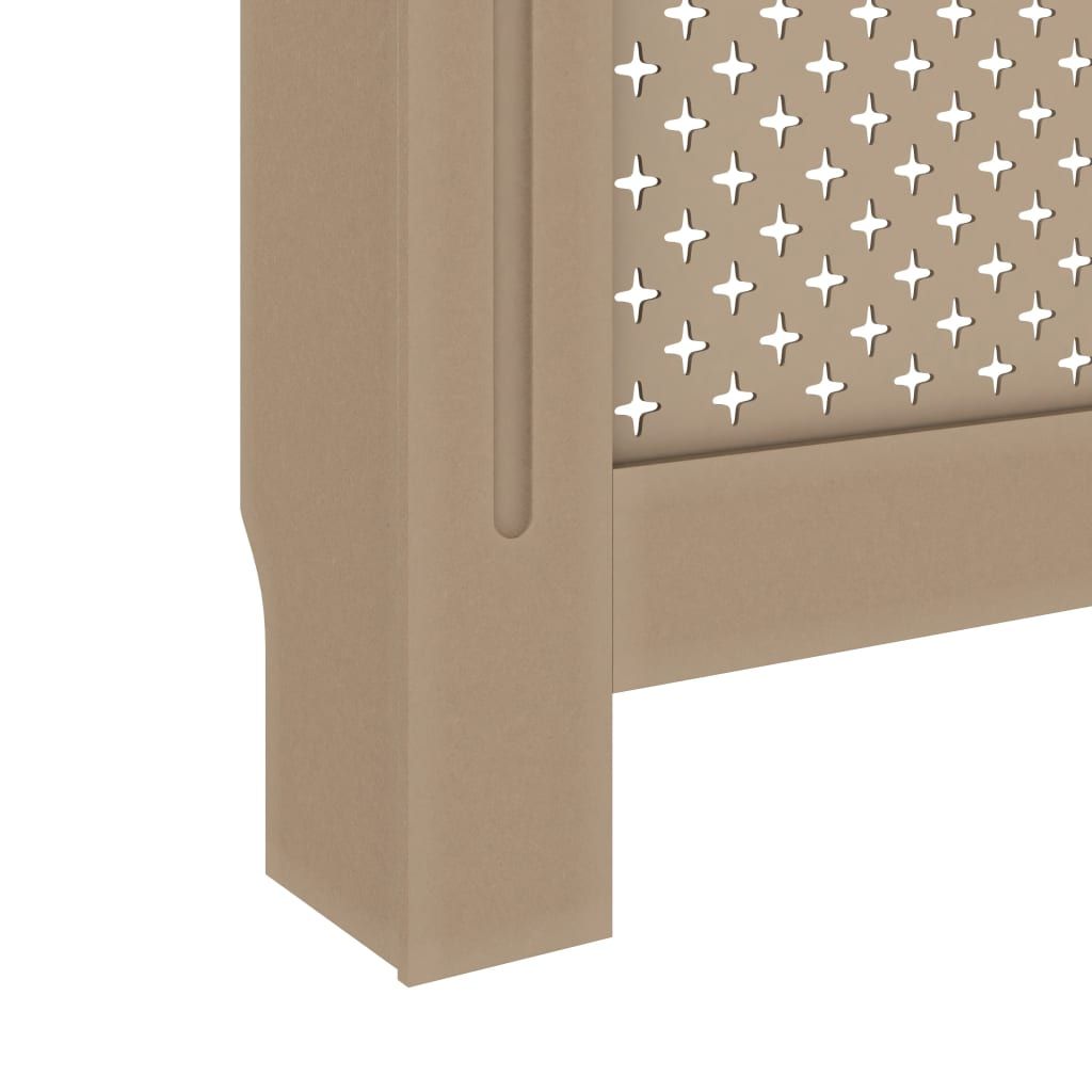 Modern Slatted Radiator Cover with Display Shelf