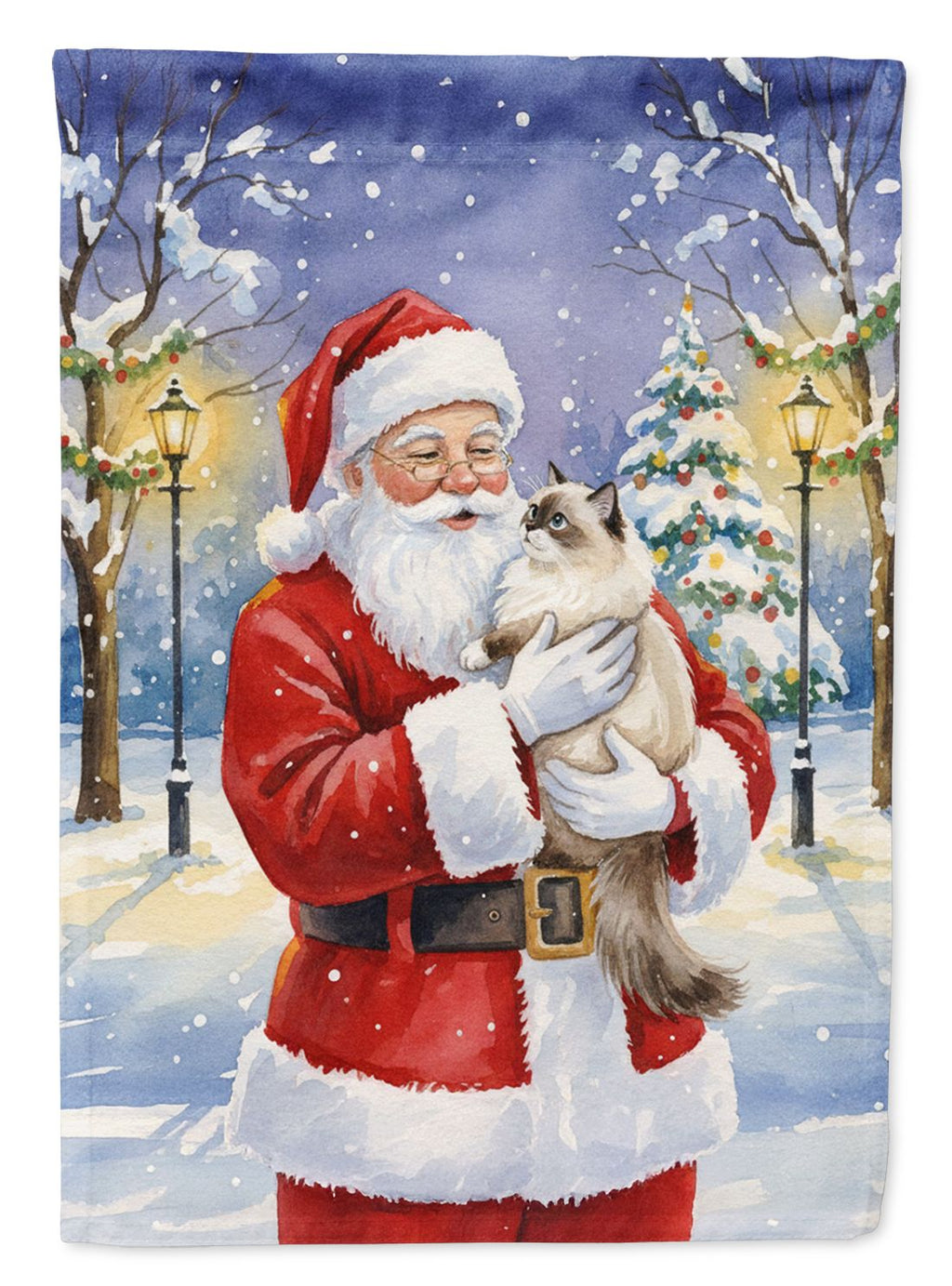 Christmas Double-Sided House Flag for Porch or Yard