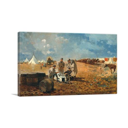 Rainy Day in Camp 1871