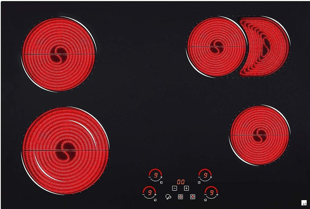 Ramblewood 7200W 4 Burner Electric Cooktop