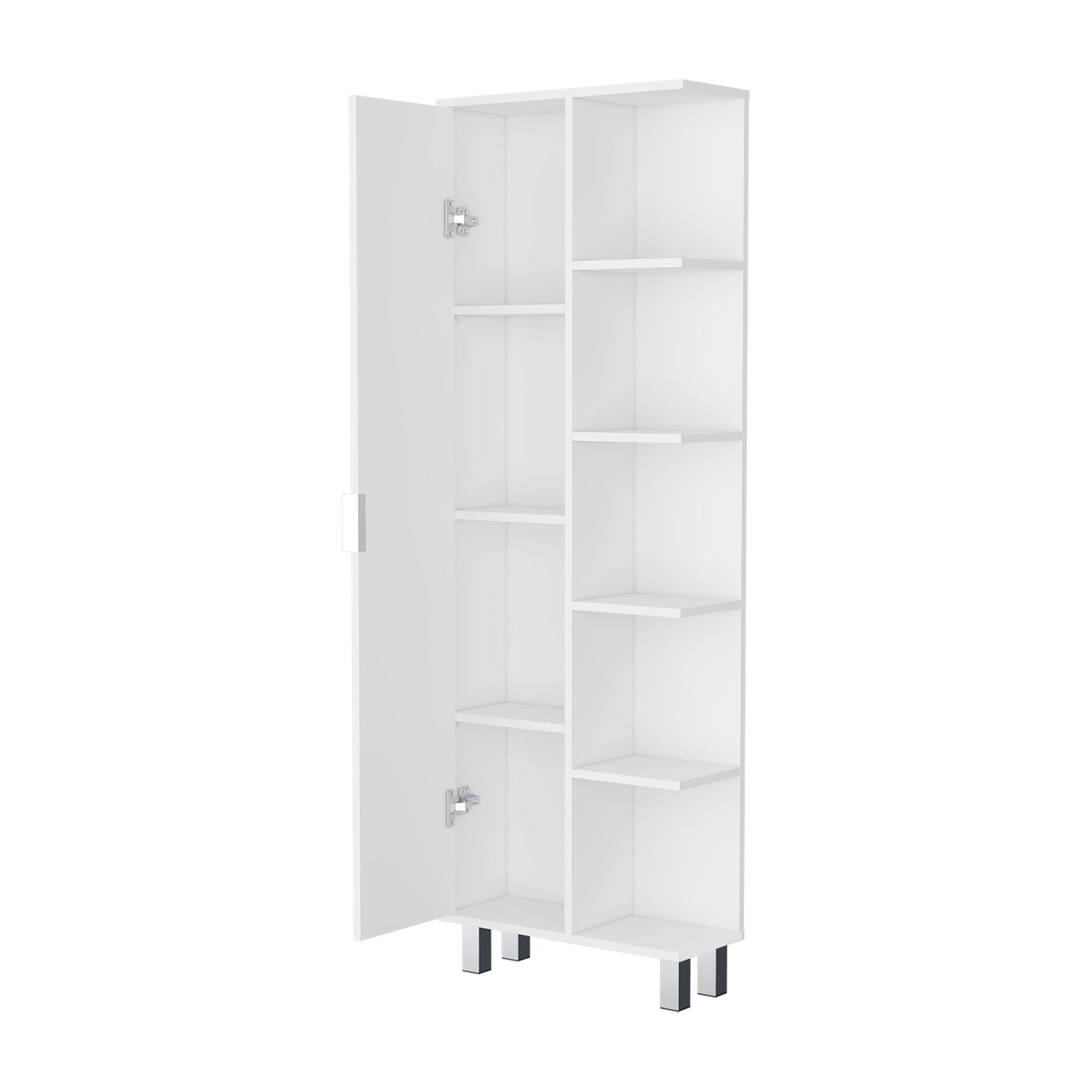 Randall Linen Cabinet – Elegant Storage with 9 Shelves
