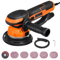 Professional 6- Random Orbital Sander with Dual-Action Mode and Variable Speed