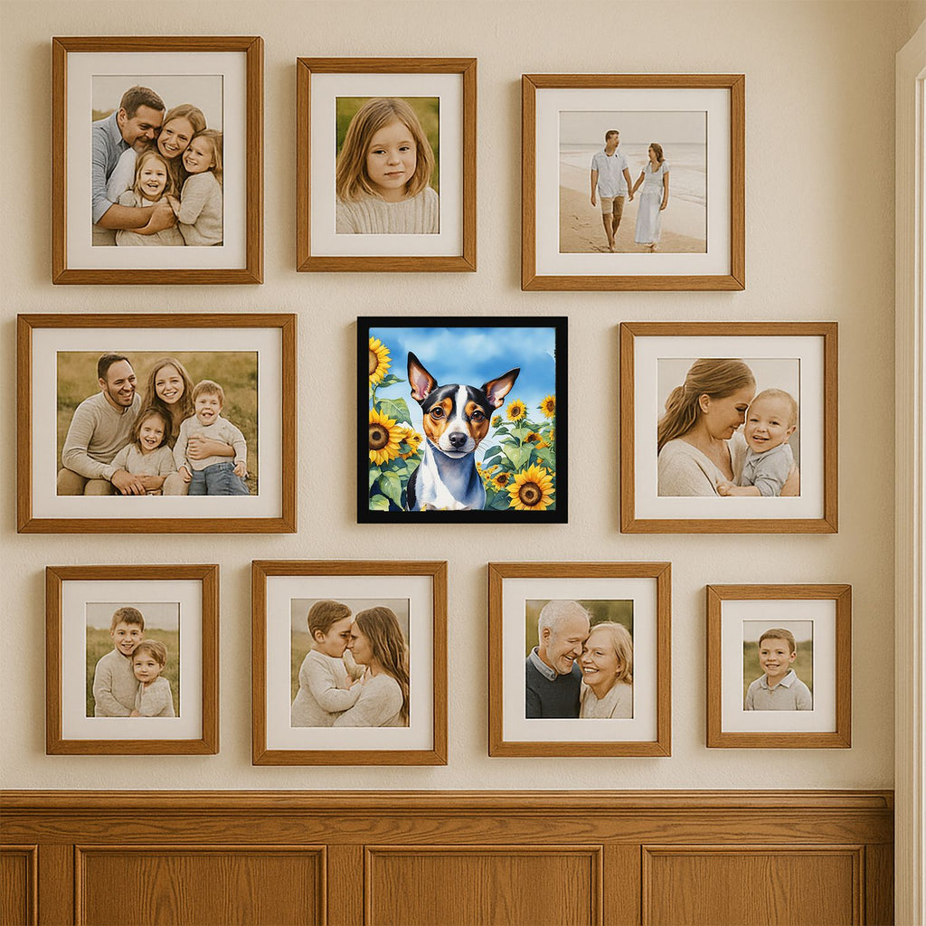 Modern Framed Wall Art - Ready to Hang, Glass-Free Design