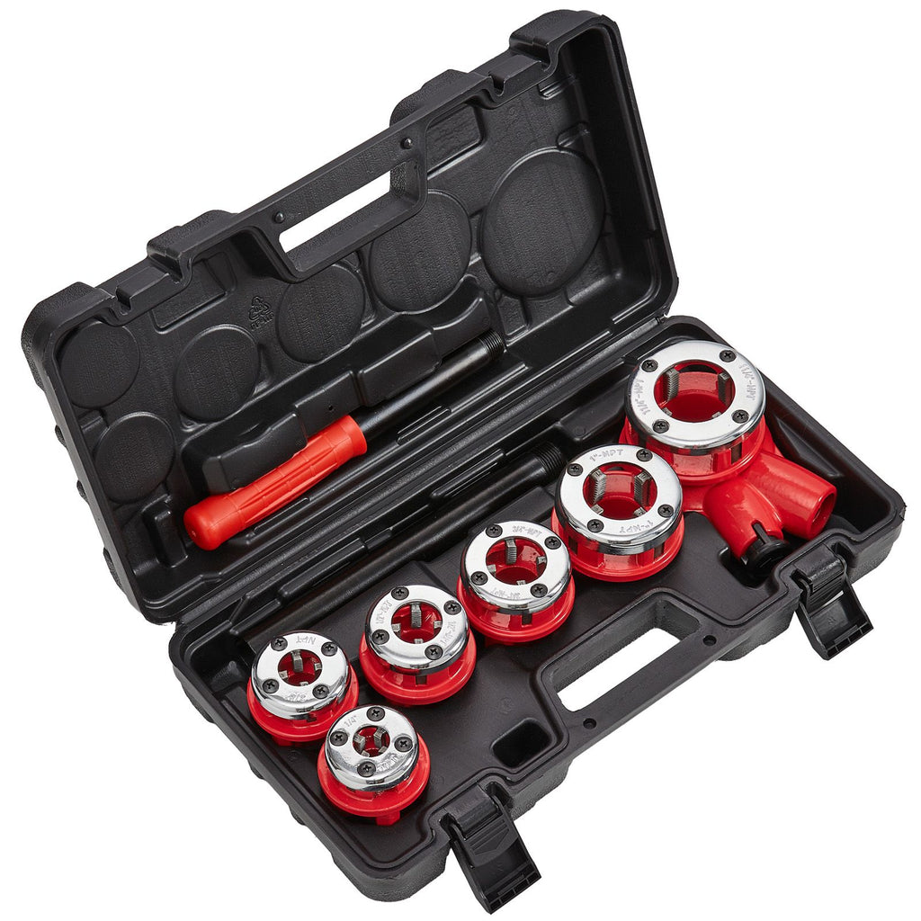 Manual Ratcheting Pipe Threader for Repair and New Threads