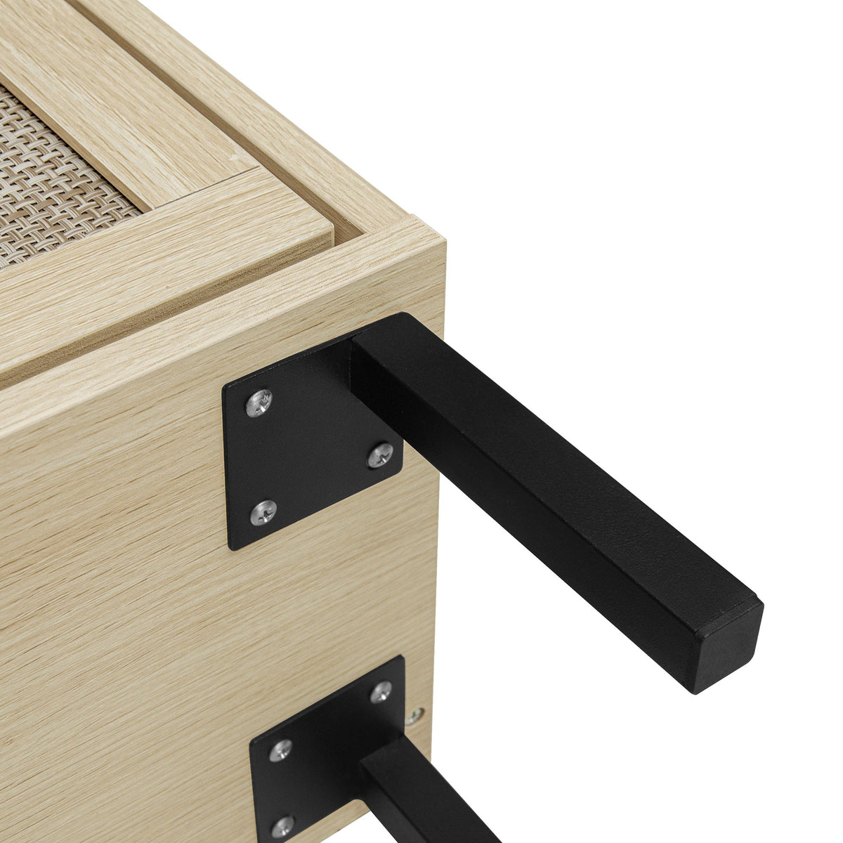 Freestanding Shoe Storage Cabinet with Three Doors for Entryway