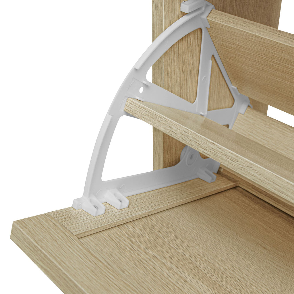 Freestanding Shoe Storage Cabinet with Three Doors for Entryway