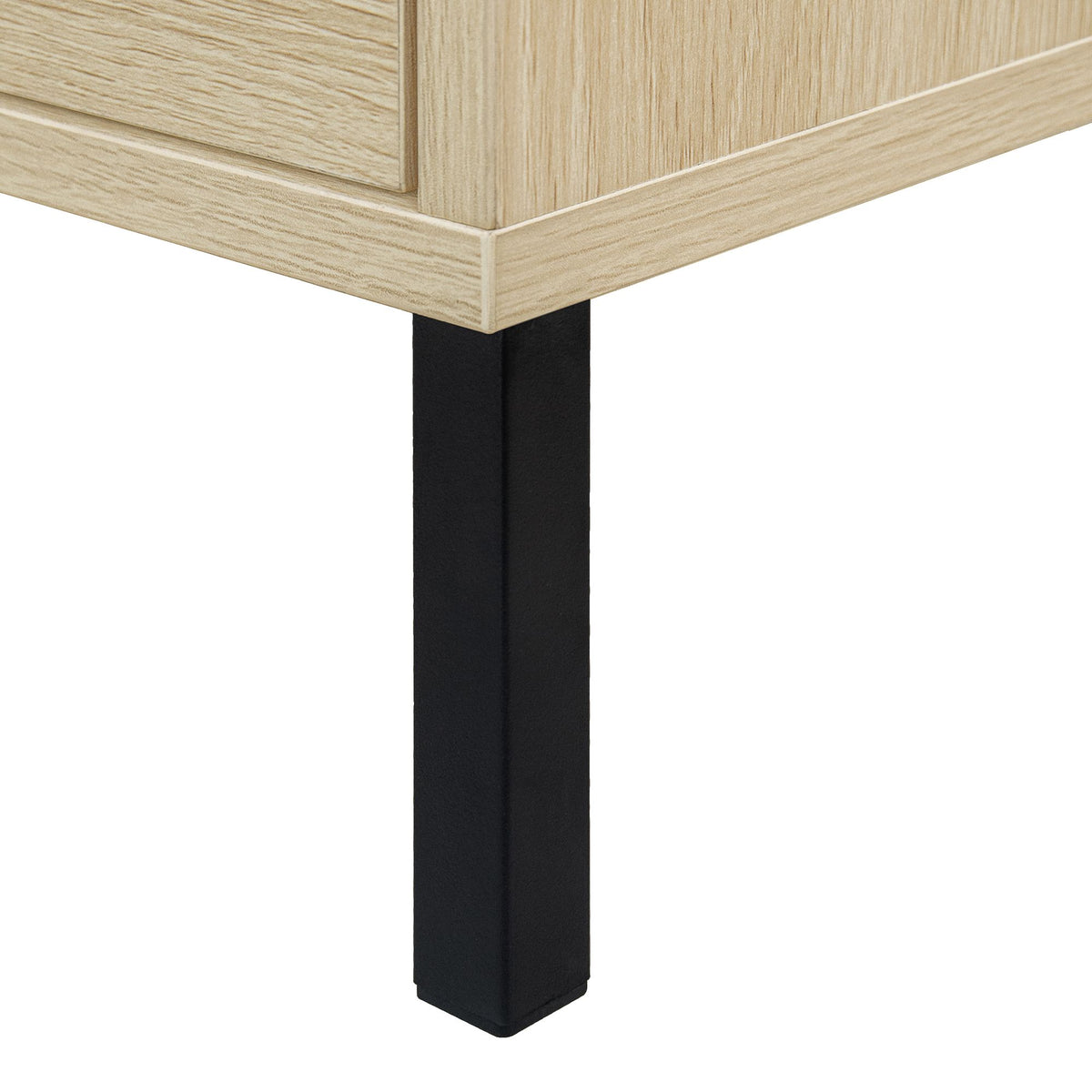 Freestanding Shoe Storage Cabinet with Three Doors for Entryway