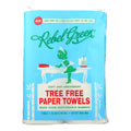Rebel Green Tree Free Bam Paper Towels, 2-Count, Case of 12