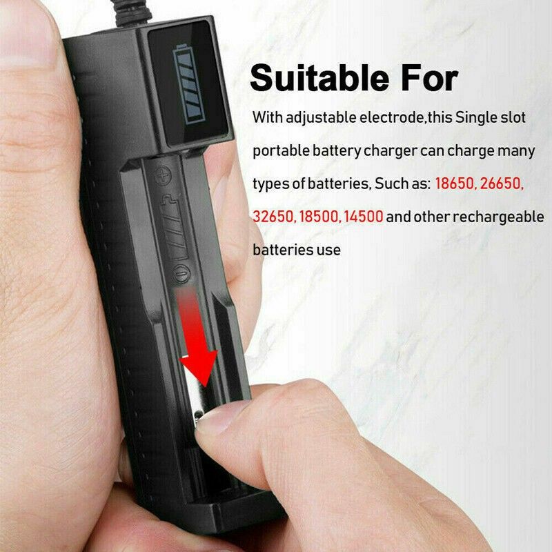 Rechargeable Button-Top Batteries and USB Charger