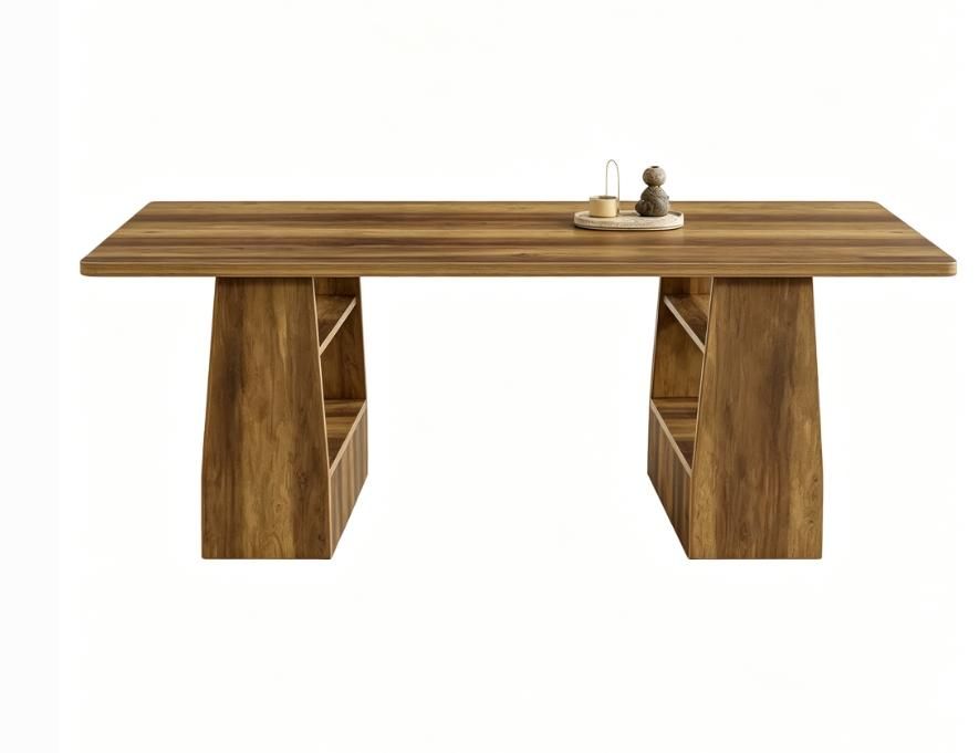 Conference Table with 4-Tier Storage and Multipurpose Design