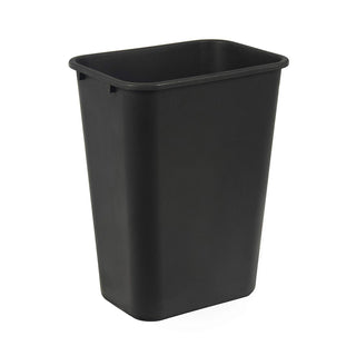 Slim Commercial Wastebasket for Busy Shared Spaces