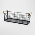 Versatile Rectangular Basket with Handles and Side Cutouts