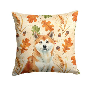 Red Akita Heirloom Fall Accent Pillow
