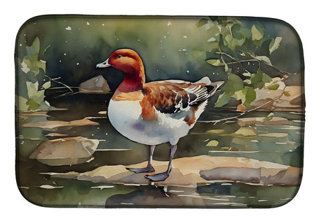 Redhead Duck Absorbent Dish Drying Mat - Quick Drying, Non-Slip