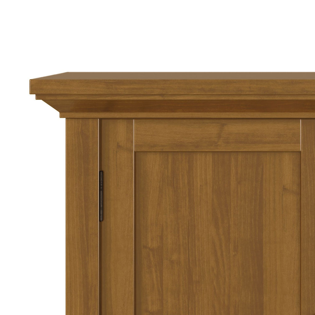 Versatile Storage Cabinet with Adjustable Shelves and Transitional Design