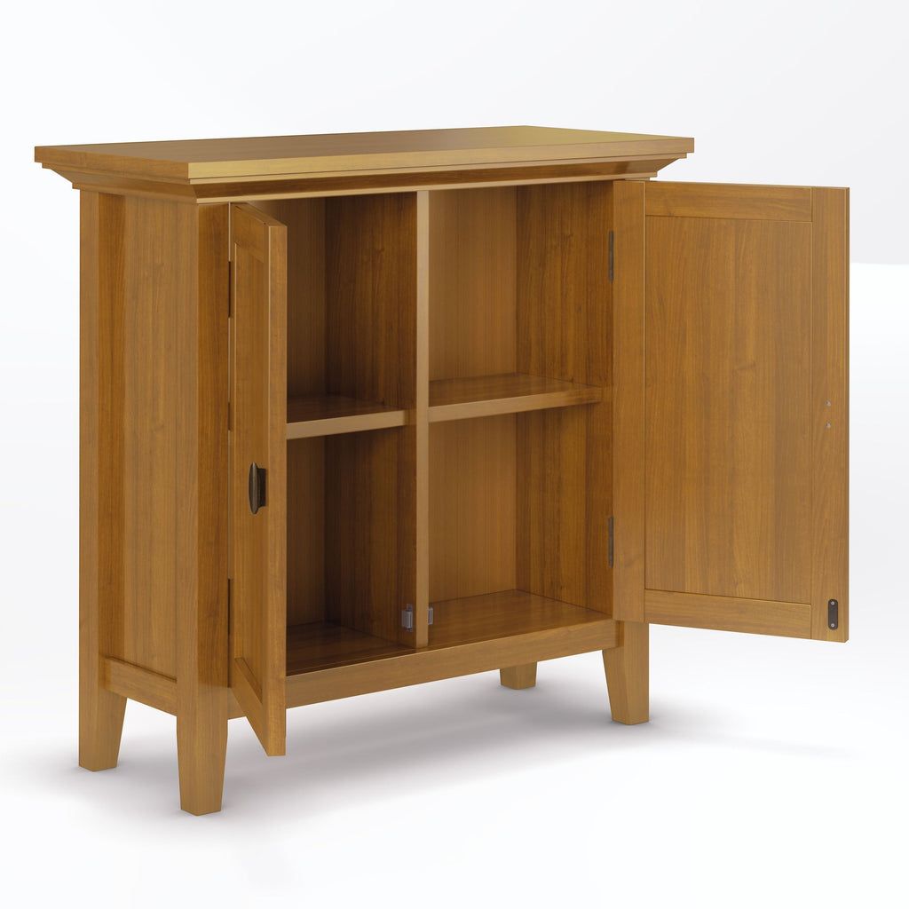 Versatile Storage Cabinet with Adjustable Shelves and Transitional Design
