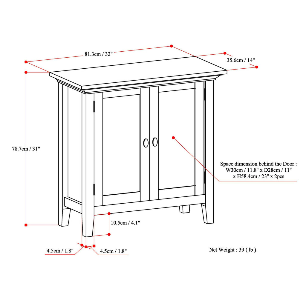 Versatile Storage Cabinet with Adjustable Shelves and Transitional Design