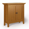 Versatile Storage Cabinet with Adjustable Shelves and Transitional Design