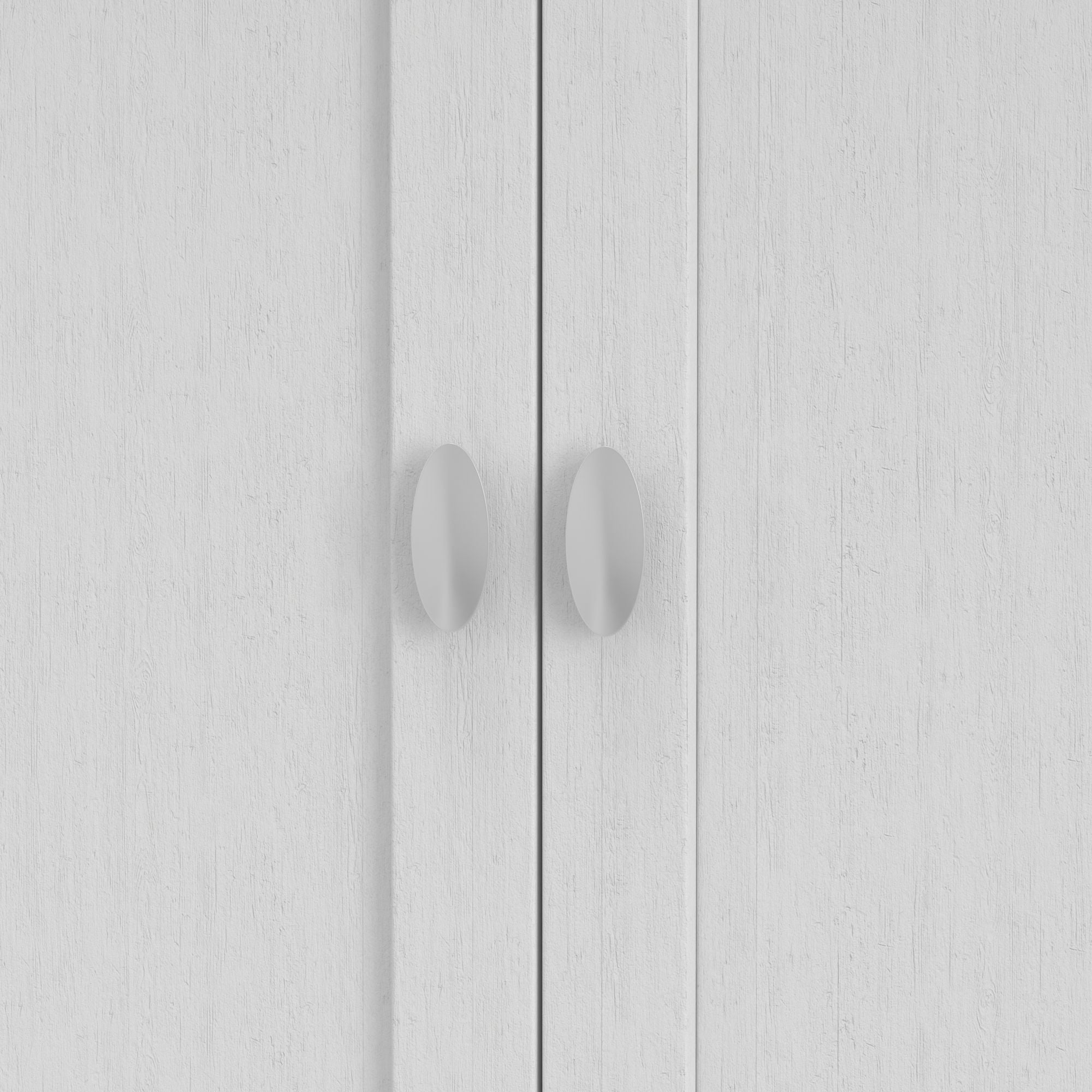 Redmond 32- Solid Wood Storage Cabinet with Adjustable Shelves in White