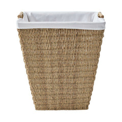 Resin Poly Rattan Laundry Hamper with Removable Liner
