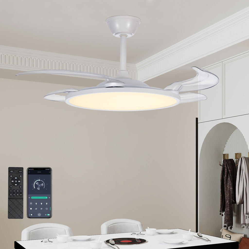 Ceiling Fan Light with Three Color Settings