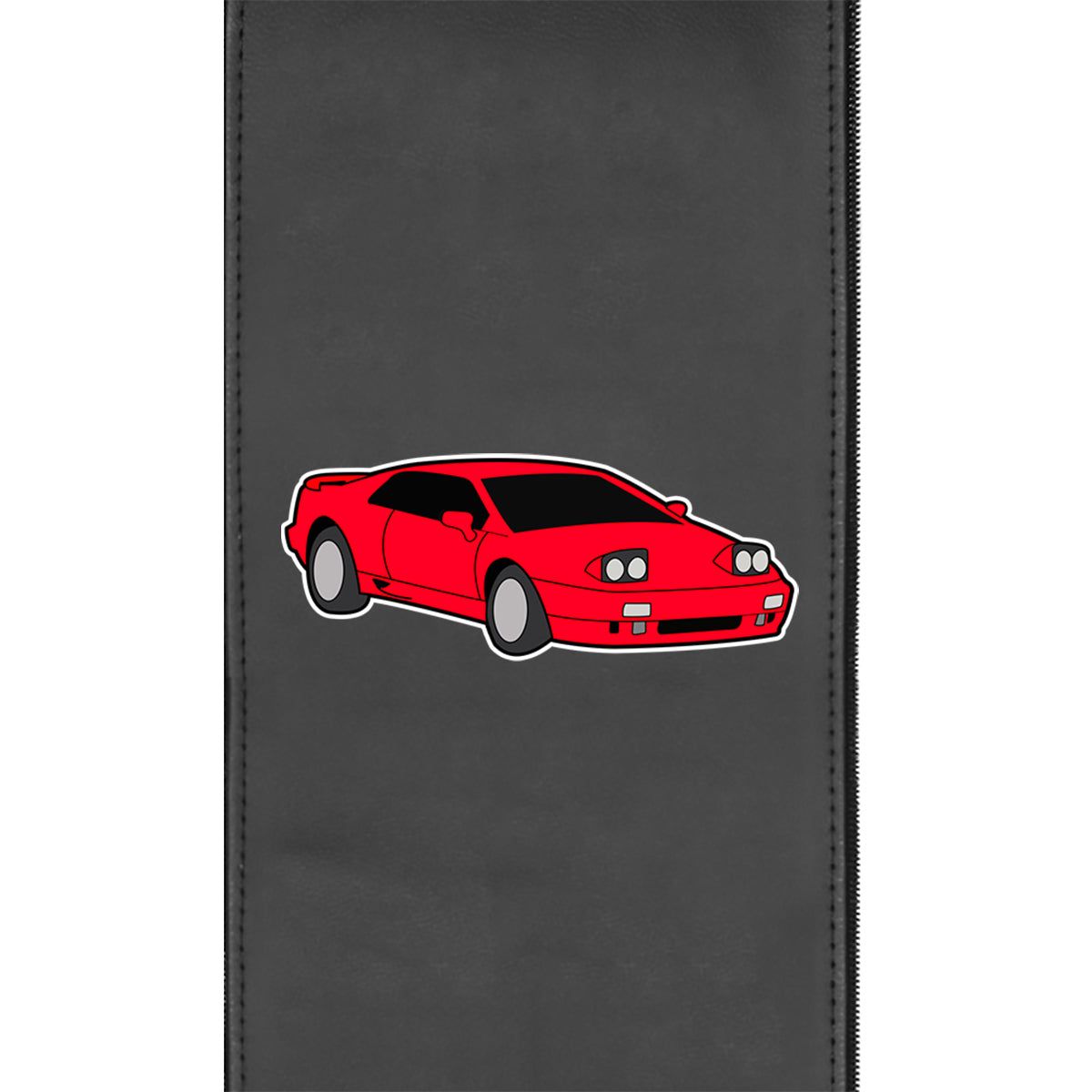 Retro Sports Car Gaming Logo Panel for Compatible Chairs