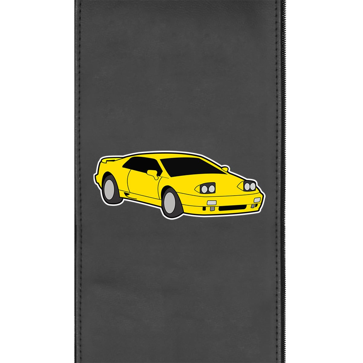 Retro Sports Car Gaming Logo Panel for Compatible Chairs
