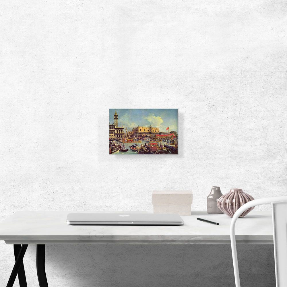 Return of the Bucintoro on Ascension Day Wall Art