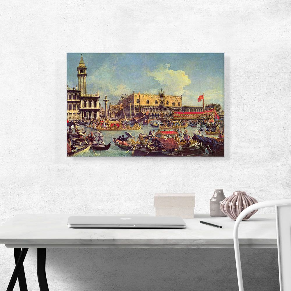 Return of the Bucintoro on Ascension Day Wall Art
