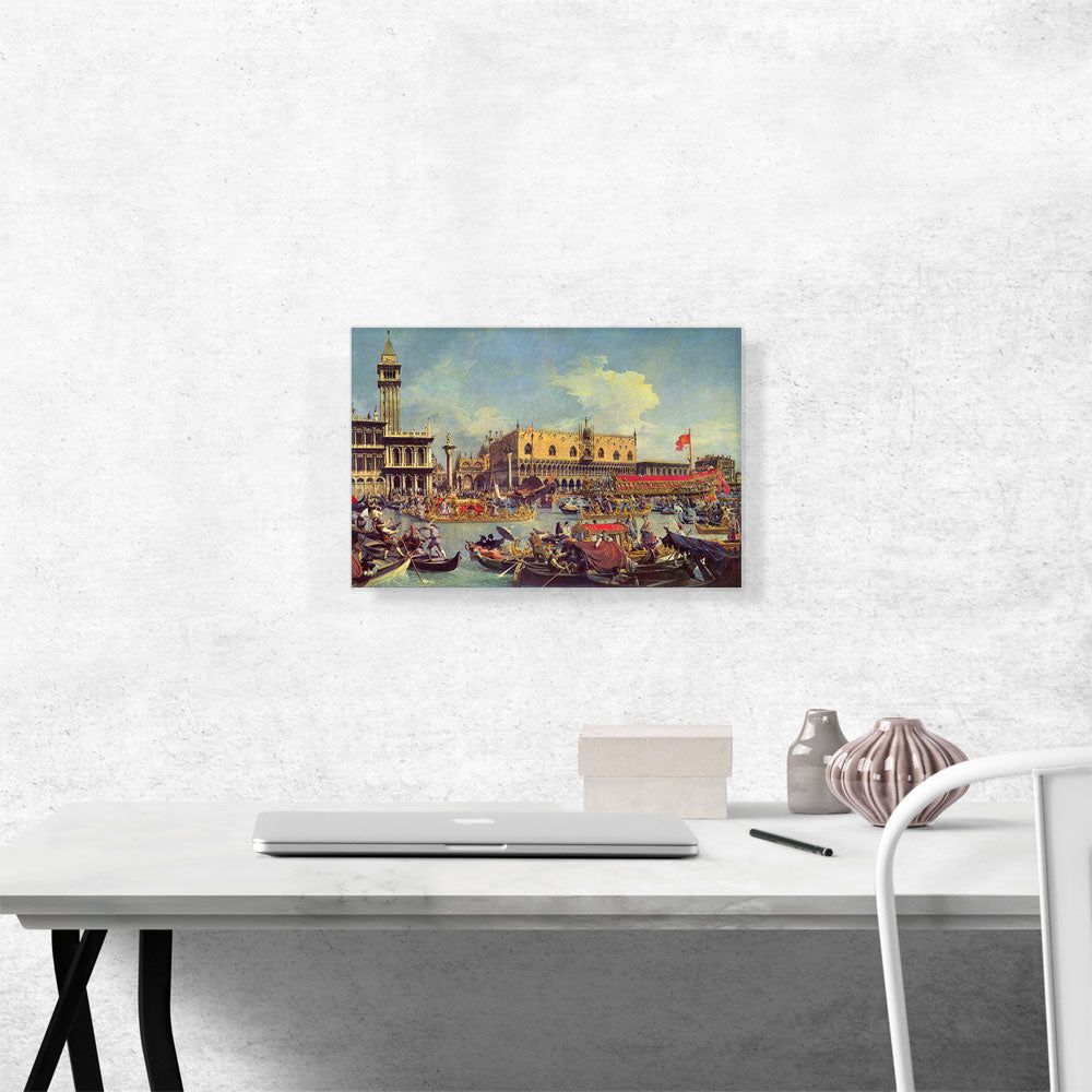 Return of the Bucintoro on Ascension Day Wall Art