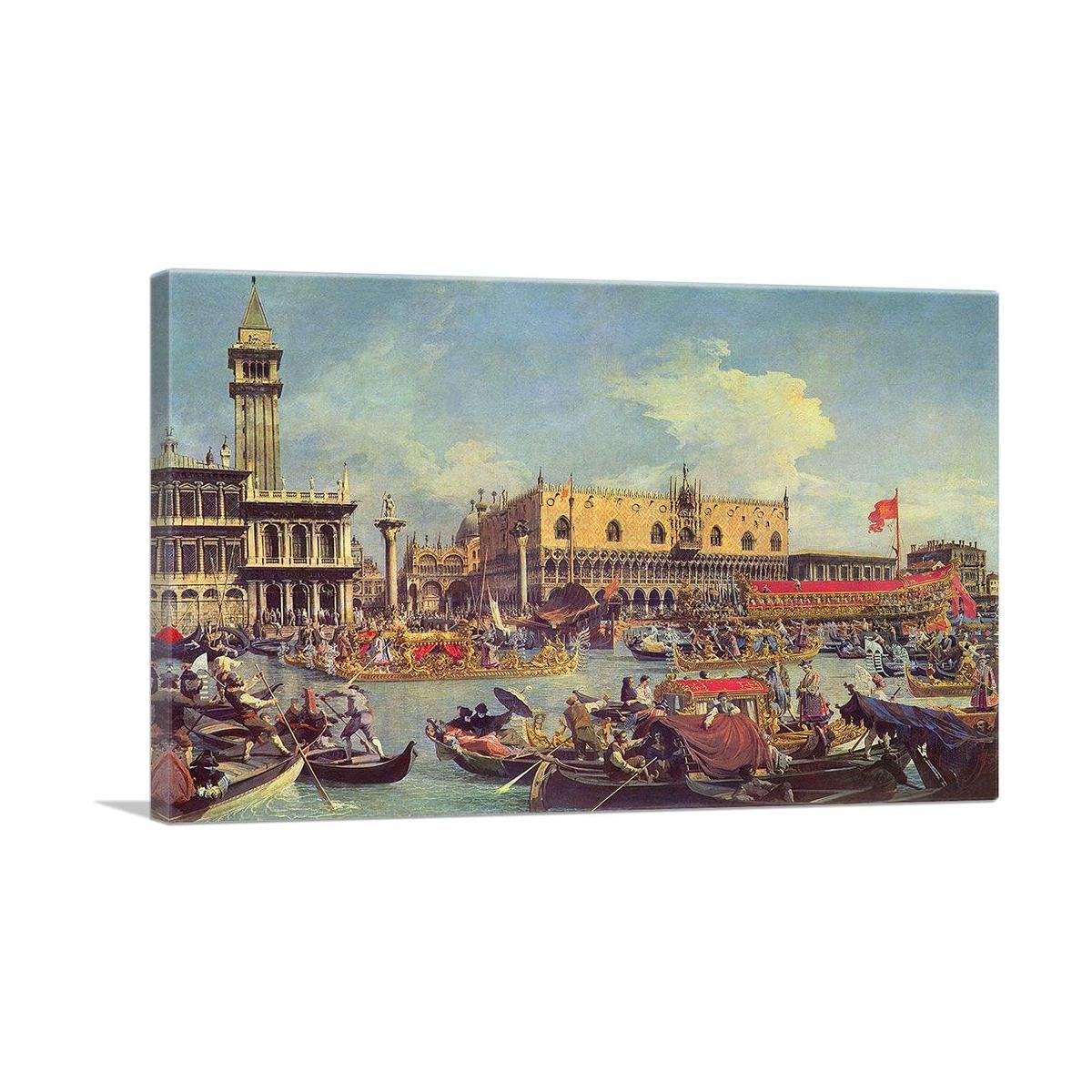 Return of the Bucintoro on Ascension Day Wall Art