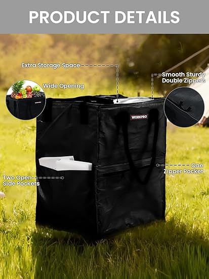 practical Rolling Shopping Tote with Wheels