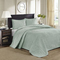 Seafoam Reversible Twin Bedspread Set