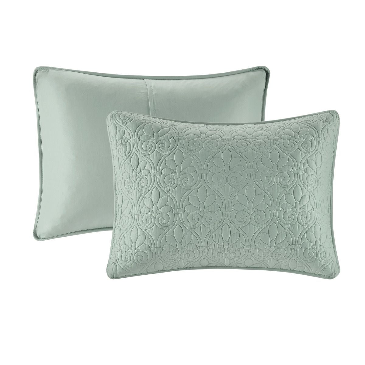 Seafoam Reversible Twin Bedspread Set